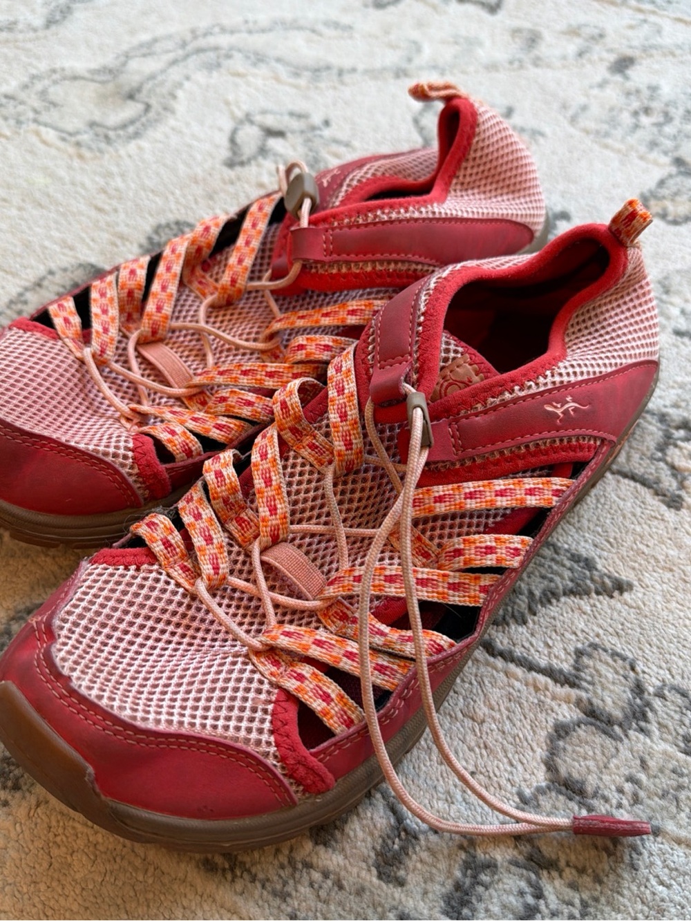 Chaco Kids Coral Pink Multicolor Water Shoes